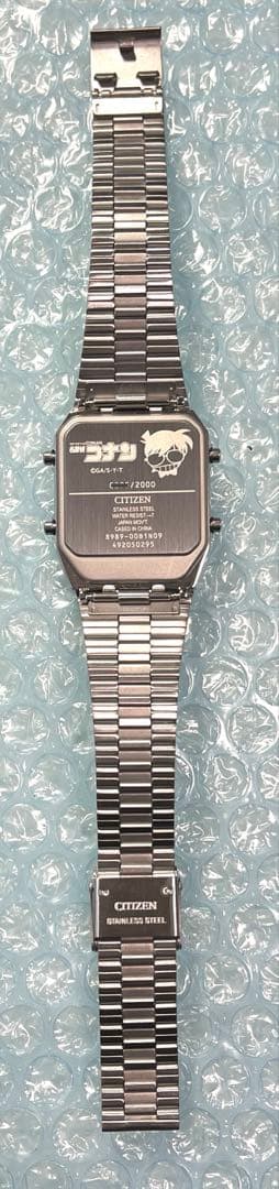 江戸川コナン　名探偵コナン グッズ CITIZEN コラボ ウォッチ　腕時計