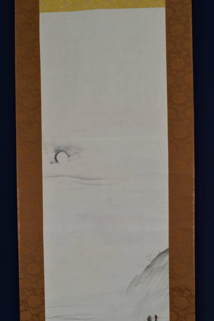 作者不詳/砧図/掛軸/名家伝来/AB-48