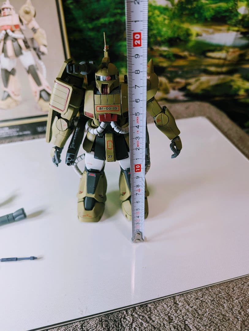 MS-06K　ZAKUCANNON 塗装済み完成品　マスターグレード