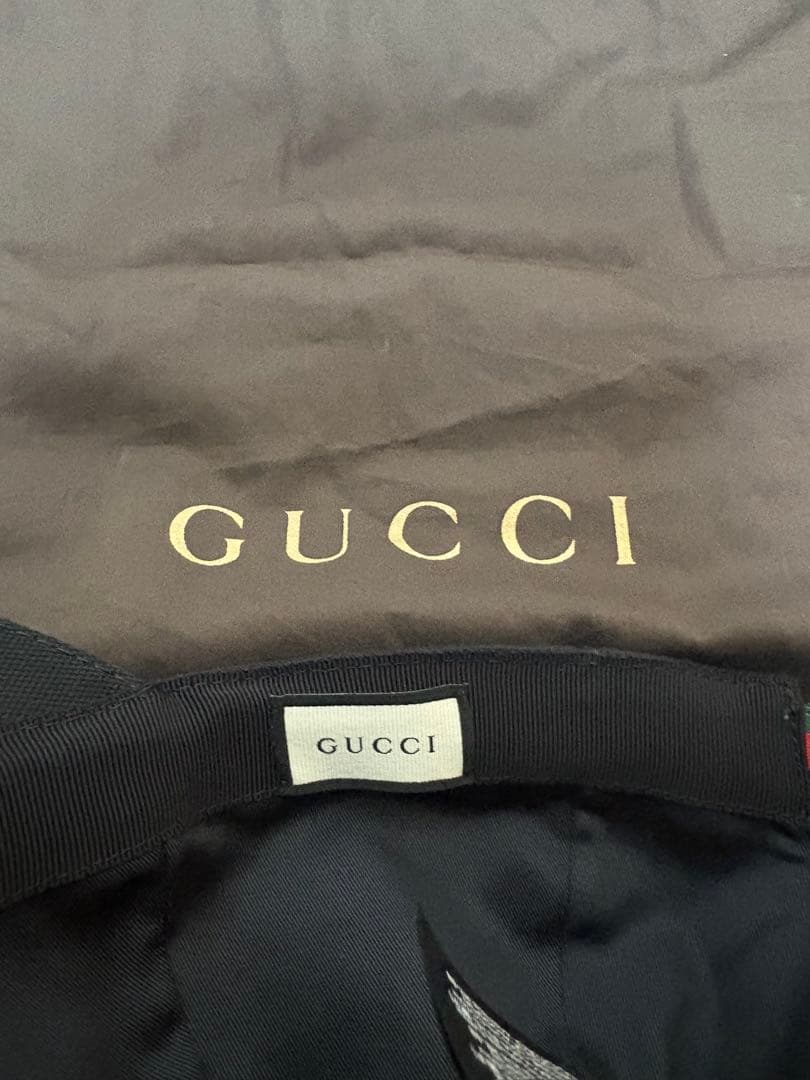 GUCCI グッチ シェリーライン インターロッキング キャップ 帽子