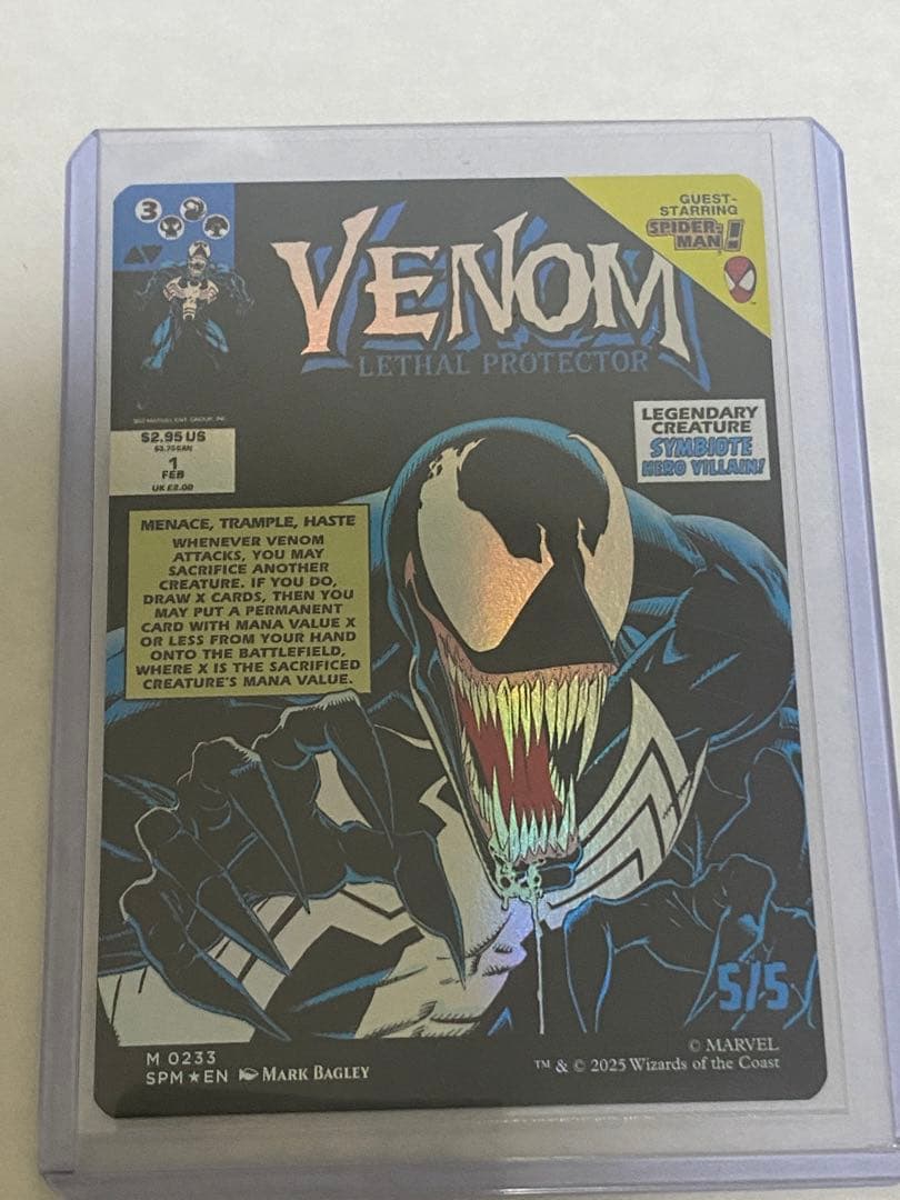 MTG ヴェノム　エディ ブロック foil