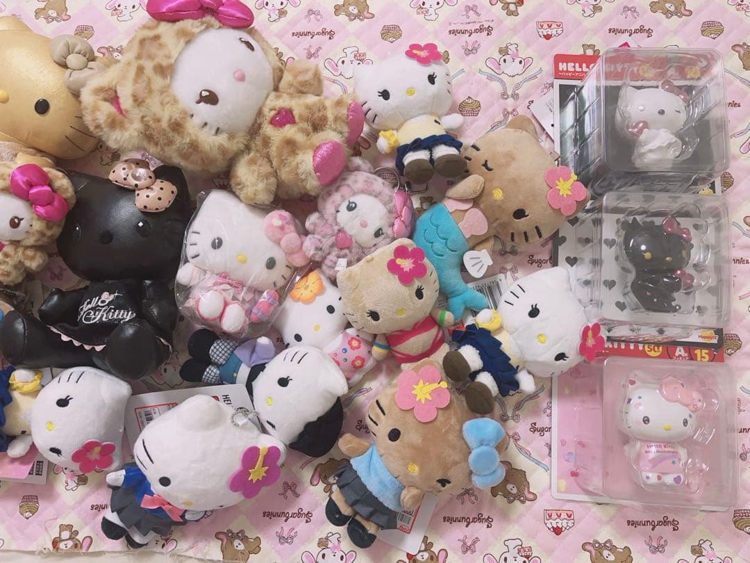 ハローキティ ギャルキティ まとめ売り ぬいぐるみ フィギュア マスコット