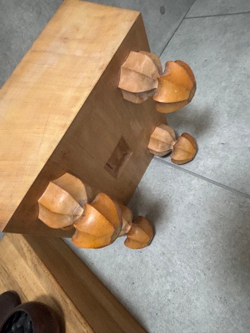 榧　柾目　厚み17.5センチ　碁盤　碁石セット