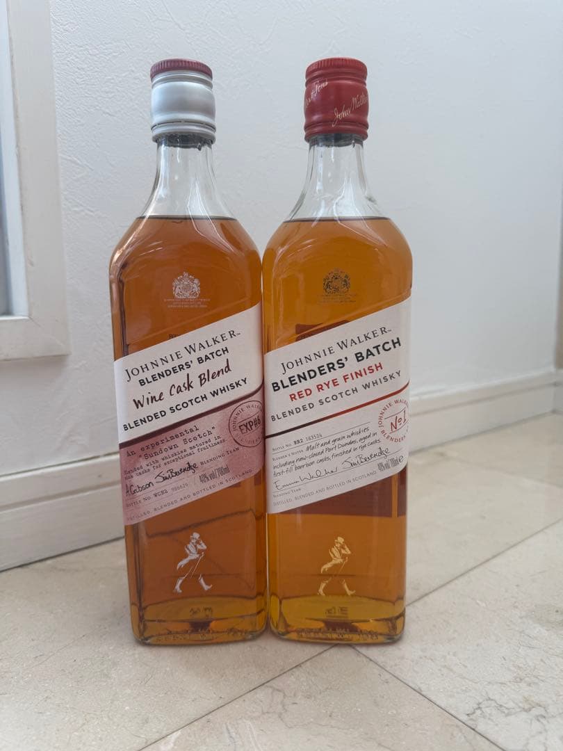 ジョニーウォーカー ワインカスクフィニッシュ & レッドライフィニッシュ