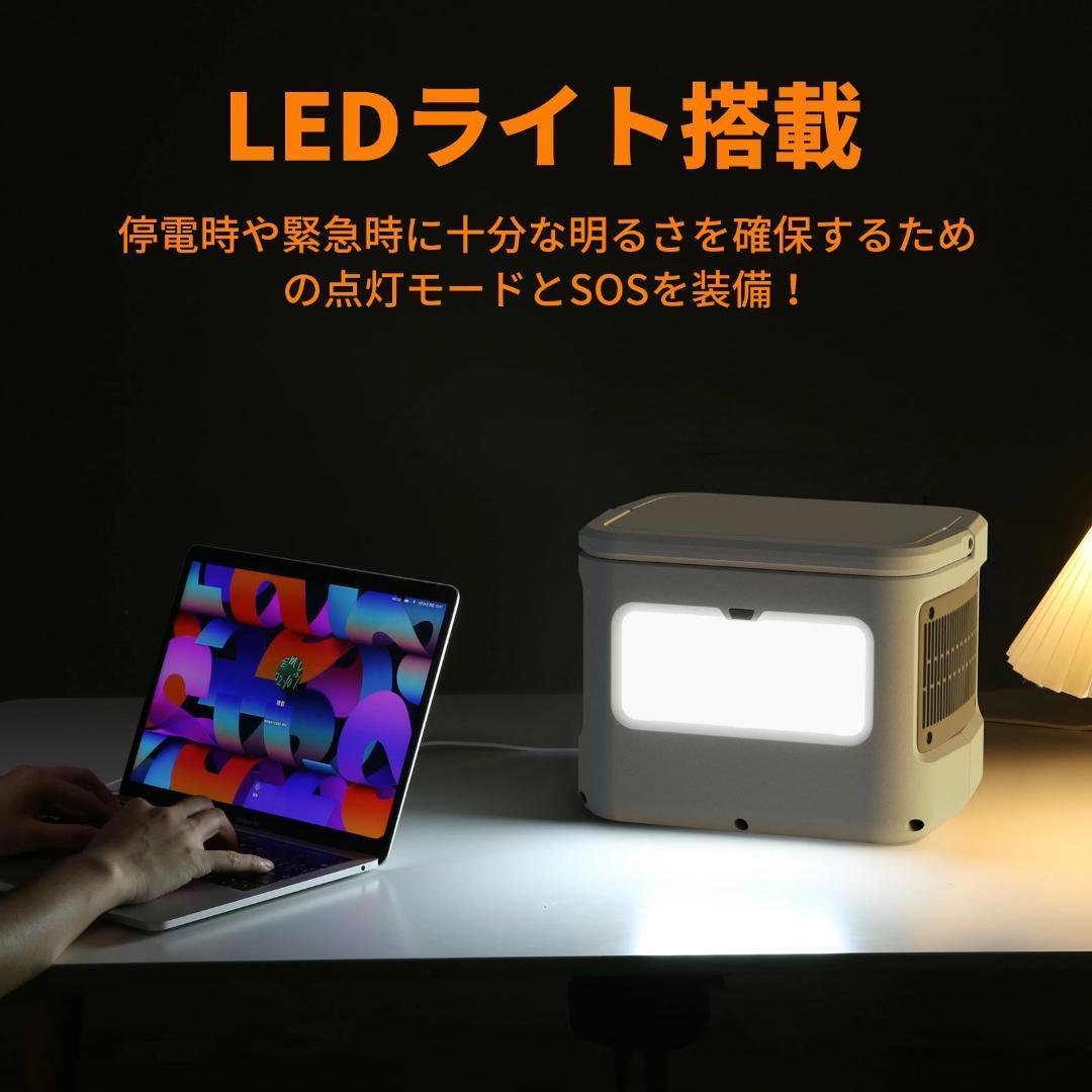 新品●AIWOLLポータブル電源 AC出力1500W瞬間最大2400W