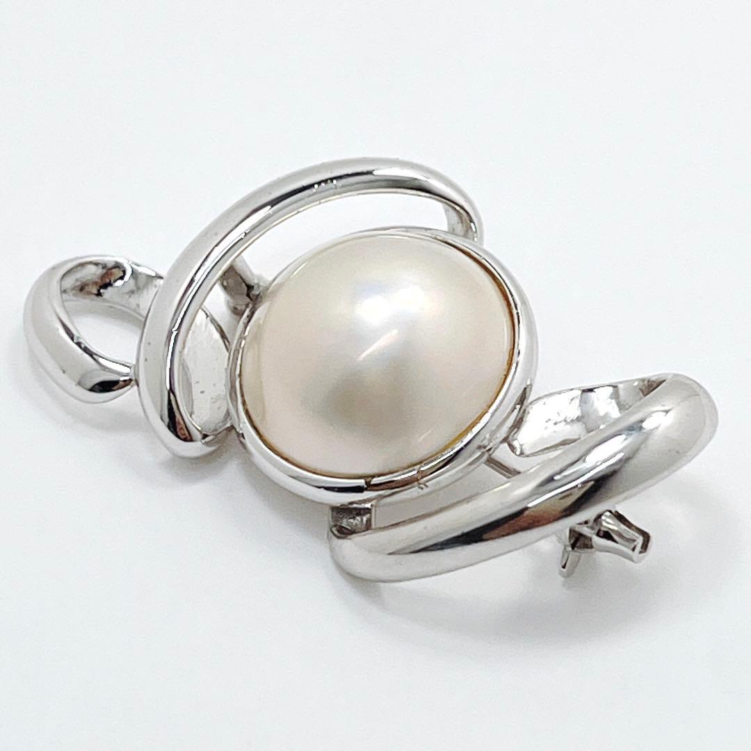 美品✨田崎真珠　TASAKI タサキ マベパール　ブローチ　コサージュ