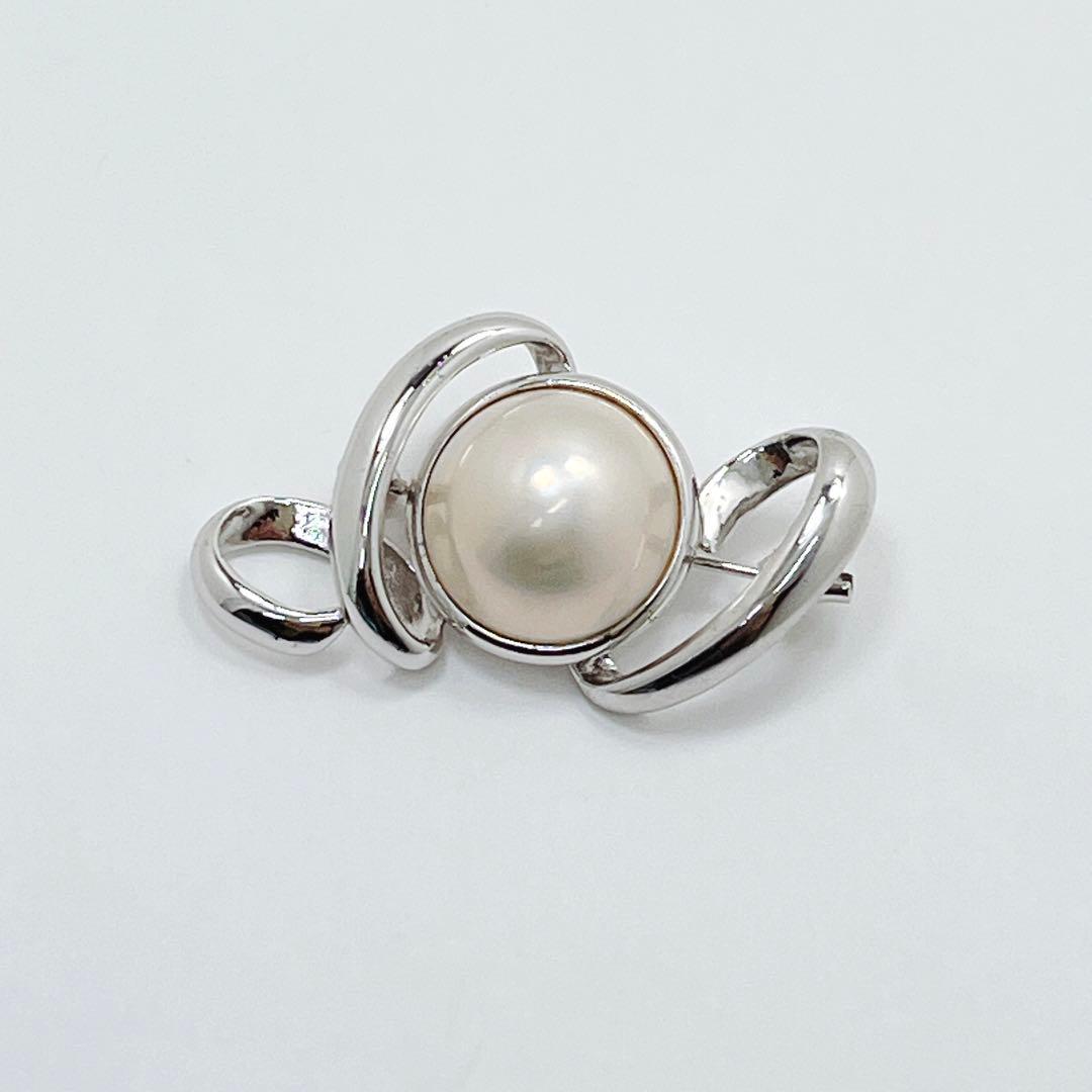 美品✨田崎真珠　TASAKI タサキ マベパール　ブローチ　コサージュ