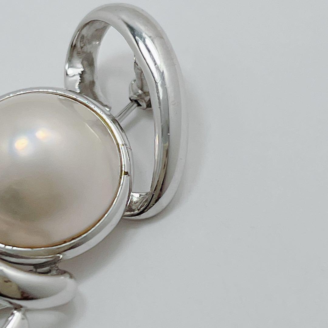 美品✨田崎真珠　TASAKI タサキ マベパール　ブローチ　コサージュ