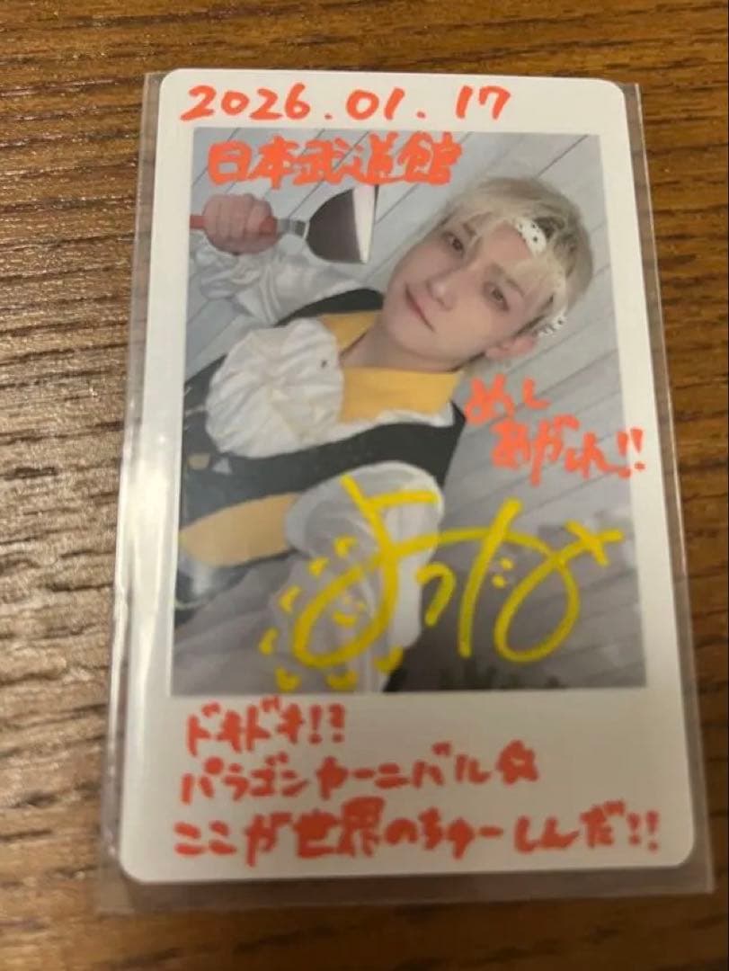 サイン入り　パンダドラゴン　ようた