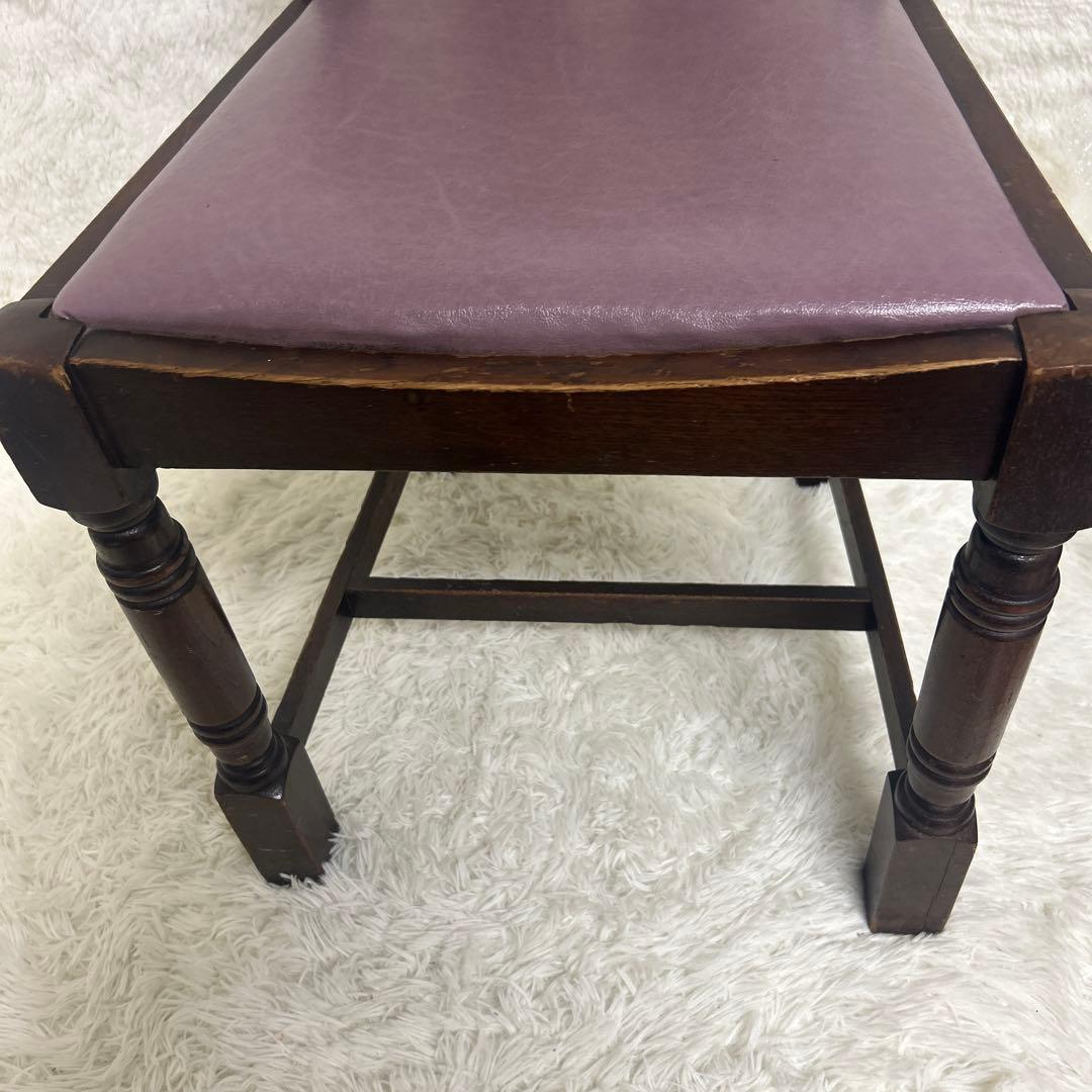 【良品】ハイバックチェア　ダイニングチェア　イギリス　アンティーク