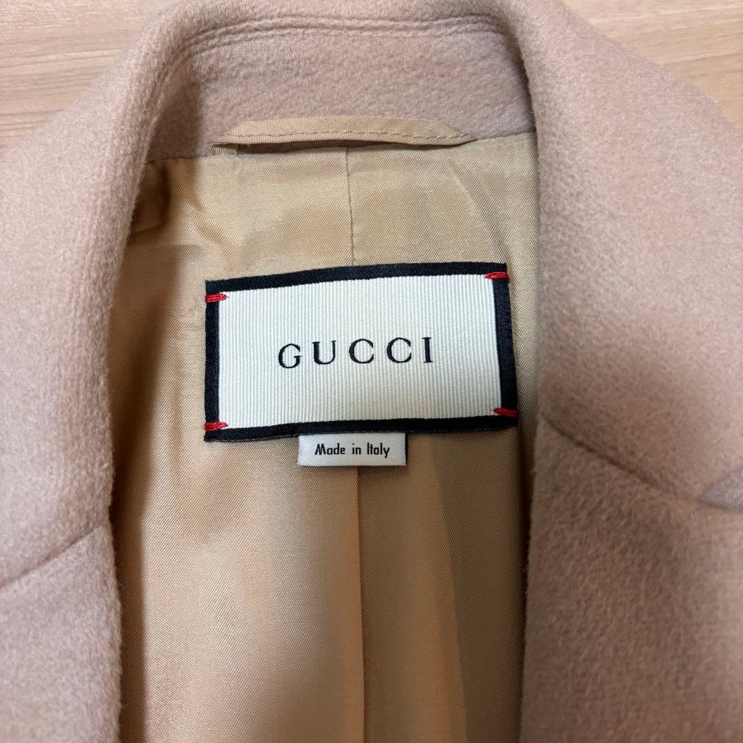 1日以内発送！【美品】GUCCIグッチ ウール チェスターコート