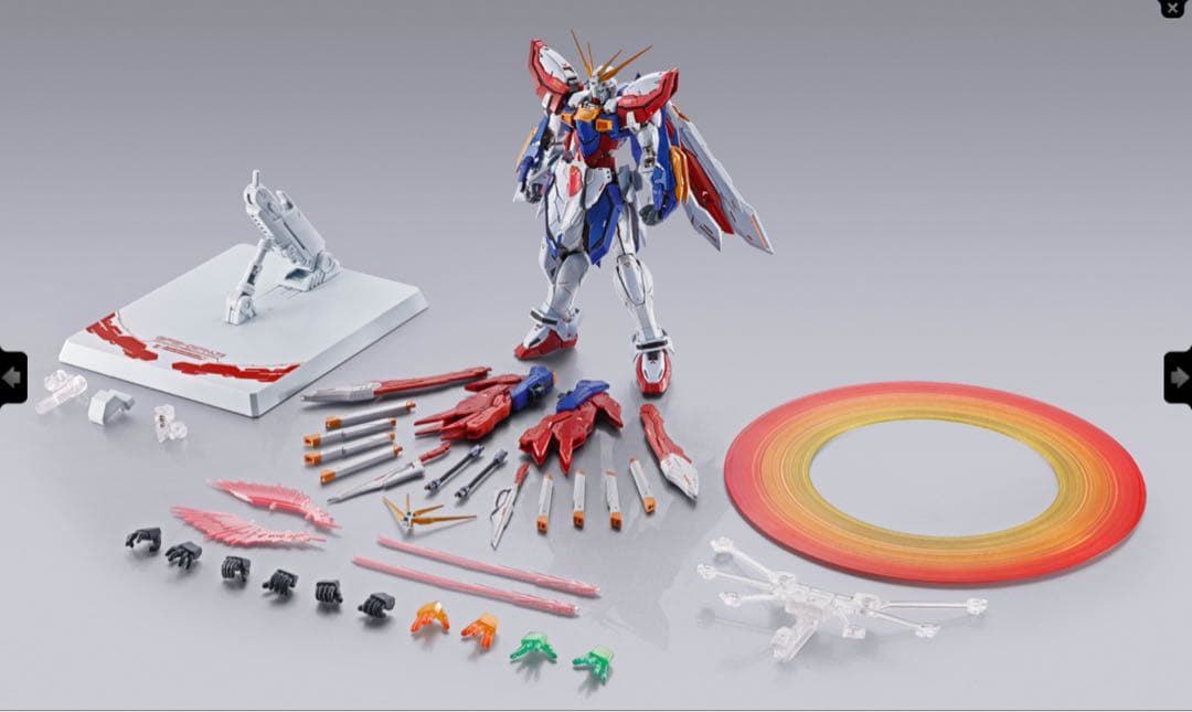 L BUILD ゴッドガンダム＆ゴッドガンダム弐セカンド肩修正パーツ付き