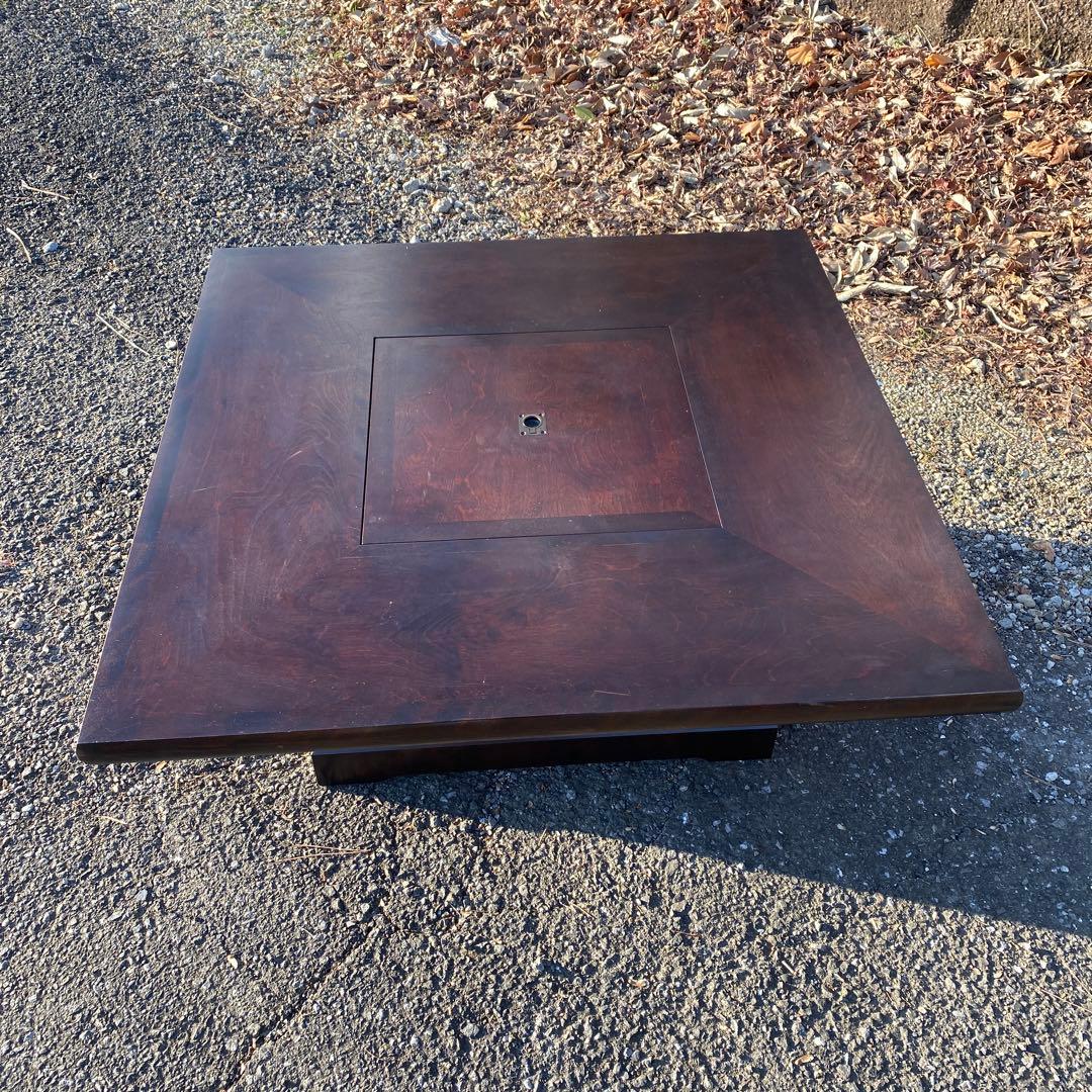 【YO51224】北海道民芸　囲炉裏テーブル　ローテーブル　古民家　（送料込）