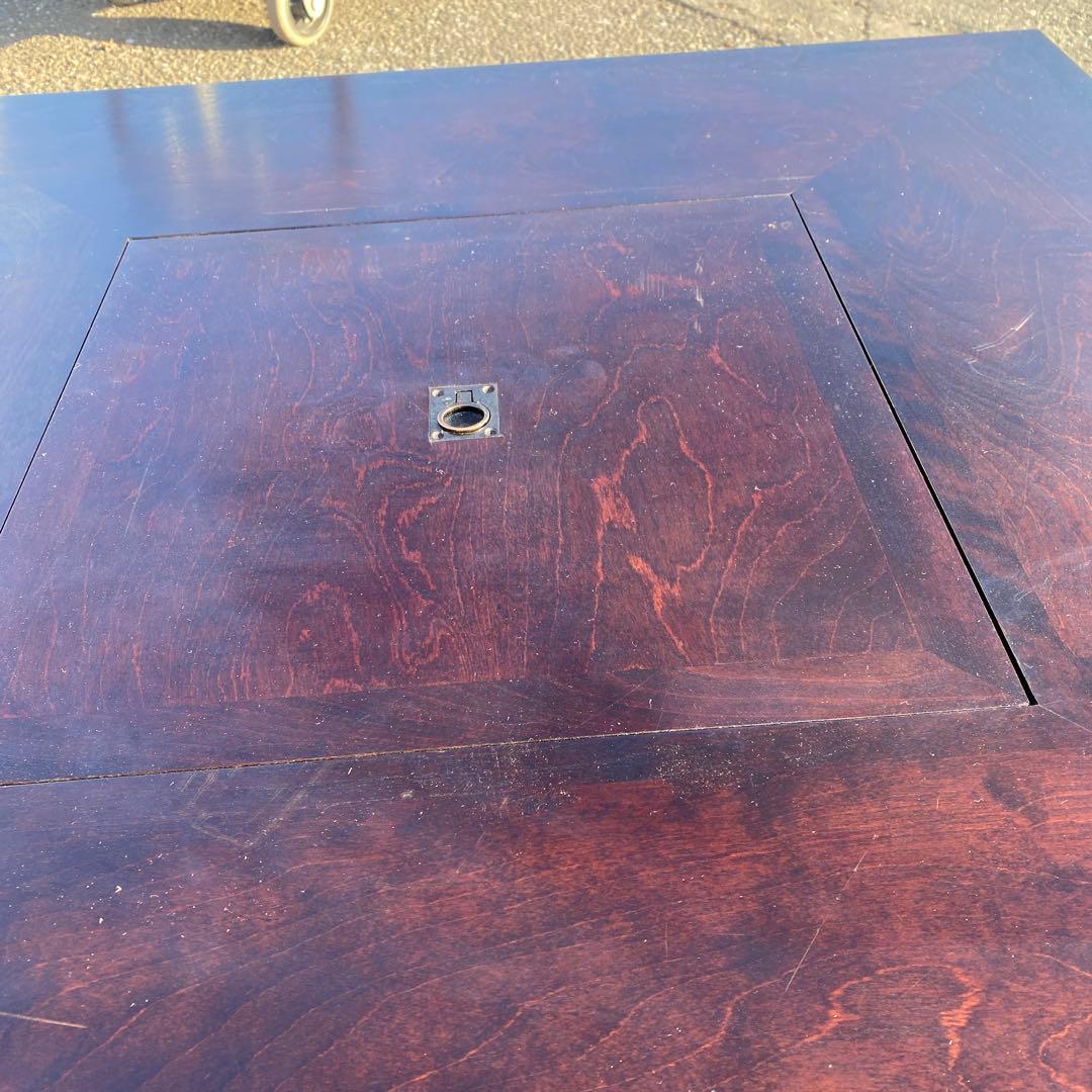 【YO51224】北海道民芸　囲炉裏テーブル　ローテーブル　古民家　（送料込）