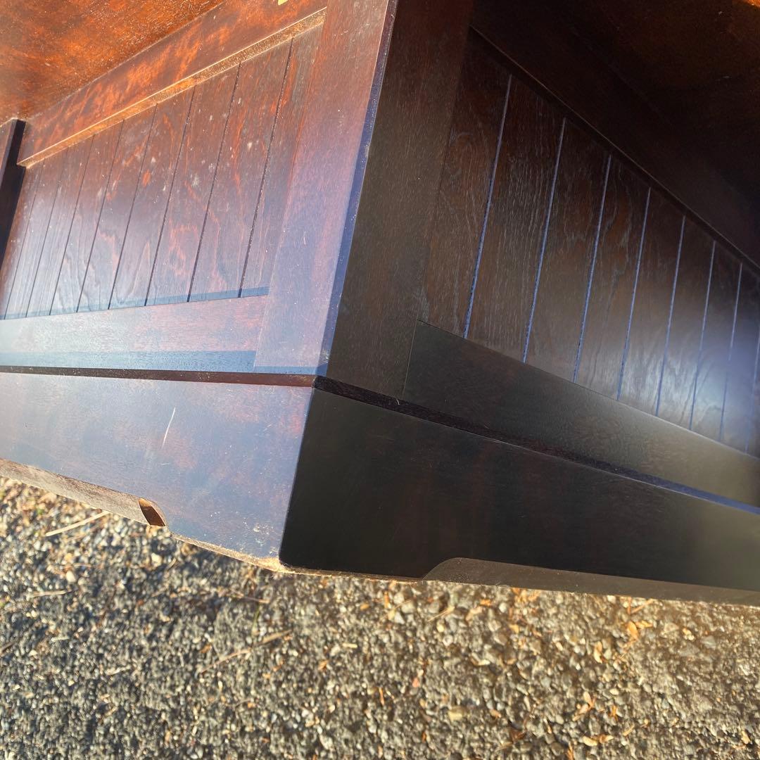 【YO51224】北海道民芸　囲炉裏テーブル　ローテーブル　古民家　（送料込）