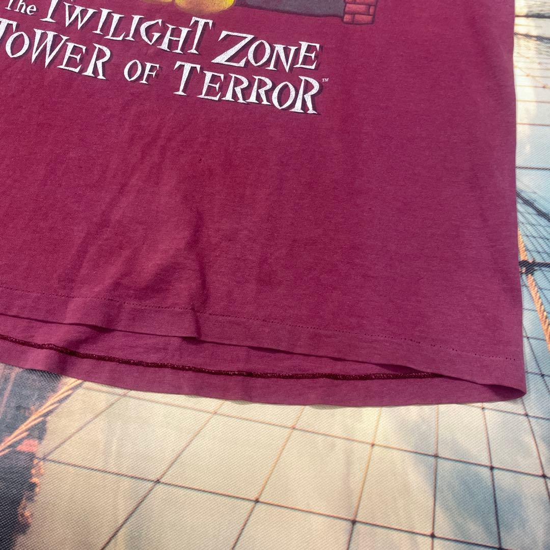 90s USA製Disney ディズニー タワー・オブ・テラー Lサイズ