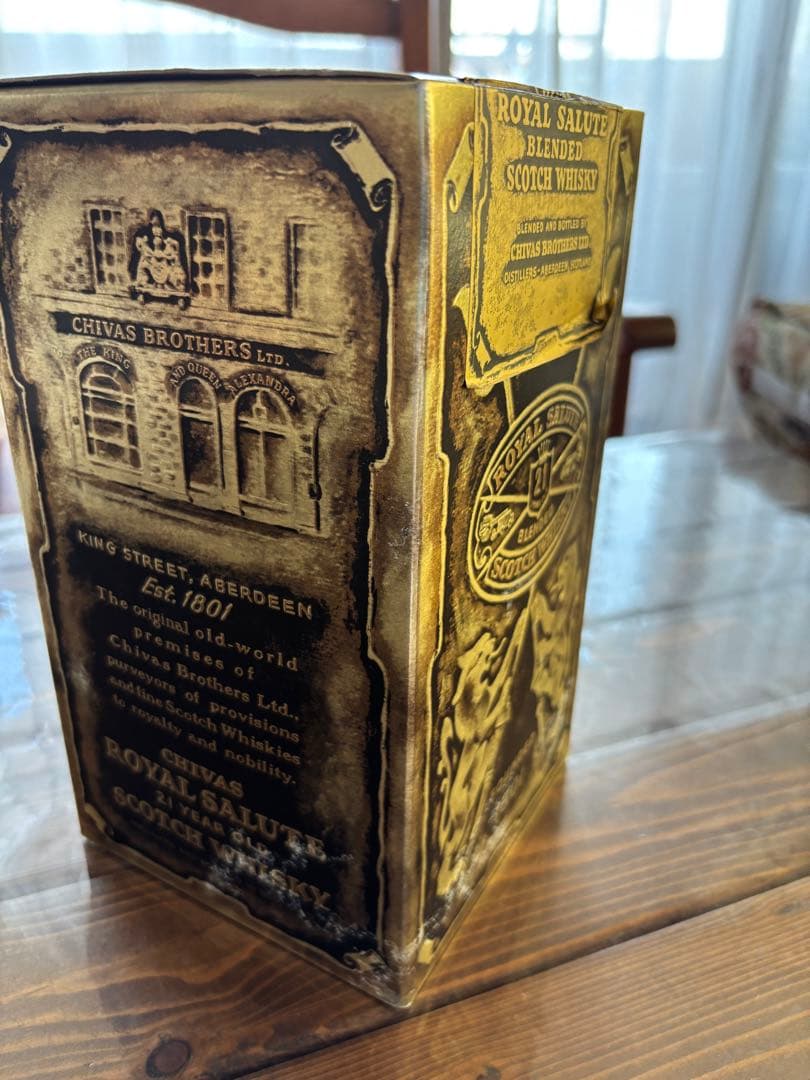 シーバスロイヤルサリュート21年スコッチウイスキー