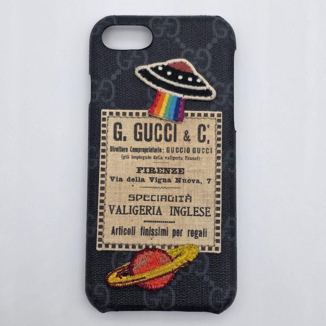 ✨未使用級 美品✨iPhone7/8/SE ケース・クーリエ GGスプリーム