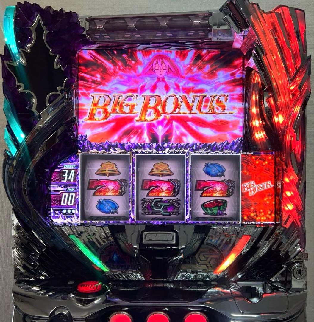 パチスロ実機SLOTギルティクラウン　　※サブキャパシタ交換済み