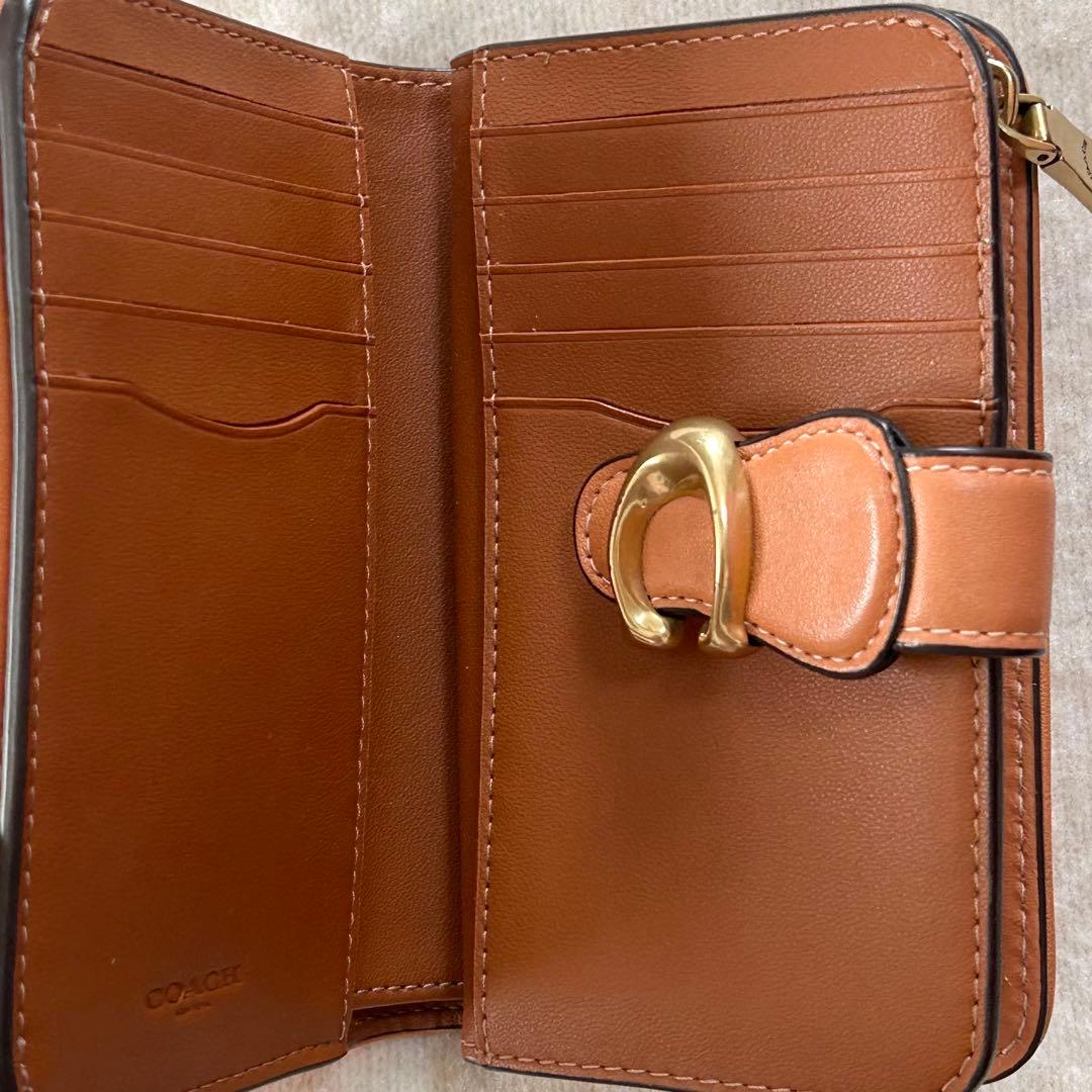 コーチ 財布 オレンジ