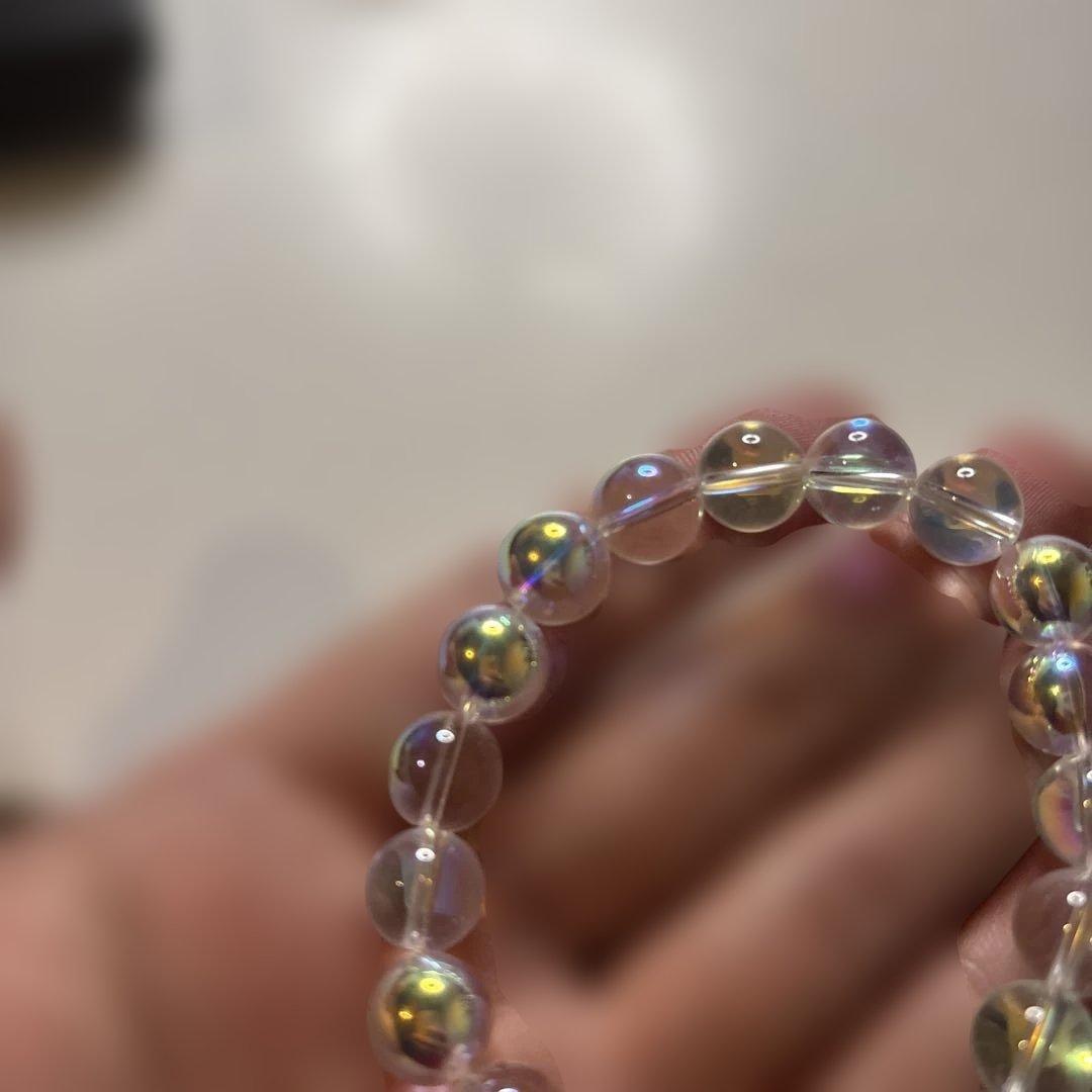 とても綺麗なアクアオーラ水晶！