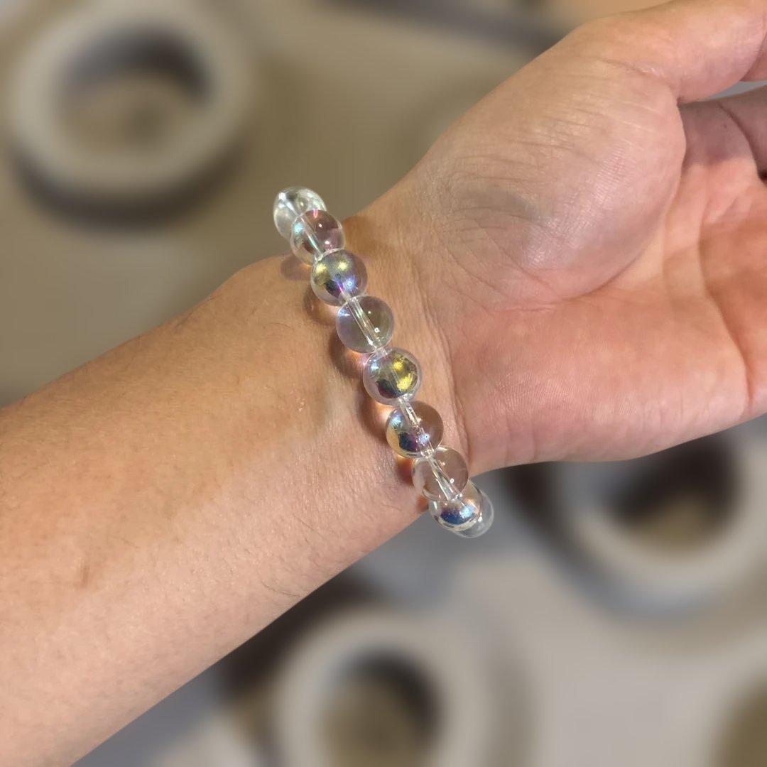 とても綺麗なアクアオーラ水晶！