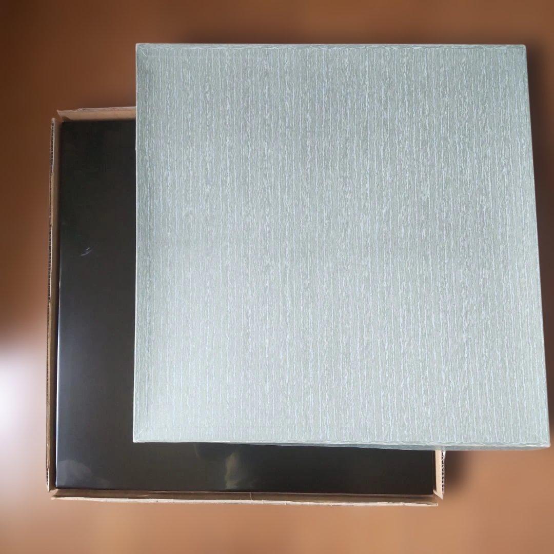 真塗敷き板 大板 1辺42.5 cm厚1.7 cm 漆器 黒 風呂釜敷板 花瓶台