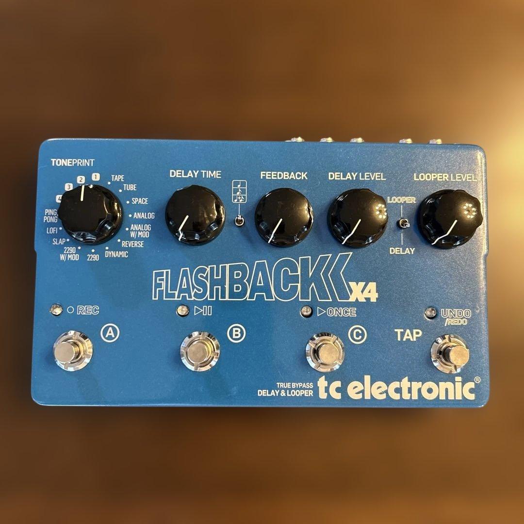 ギター tc electronic FLASHBACK X4