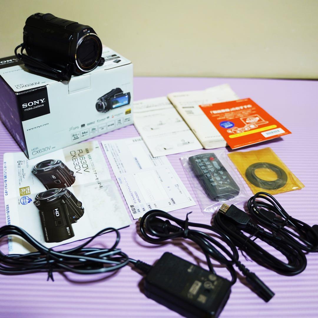 SONY HDR-CX630V ハンディカム