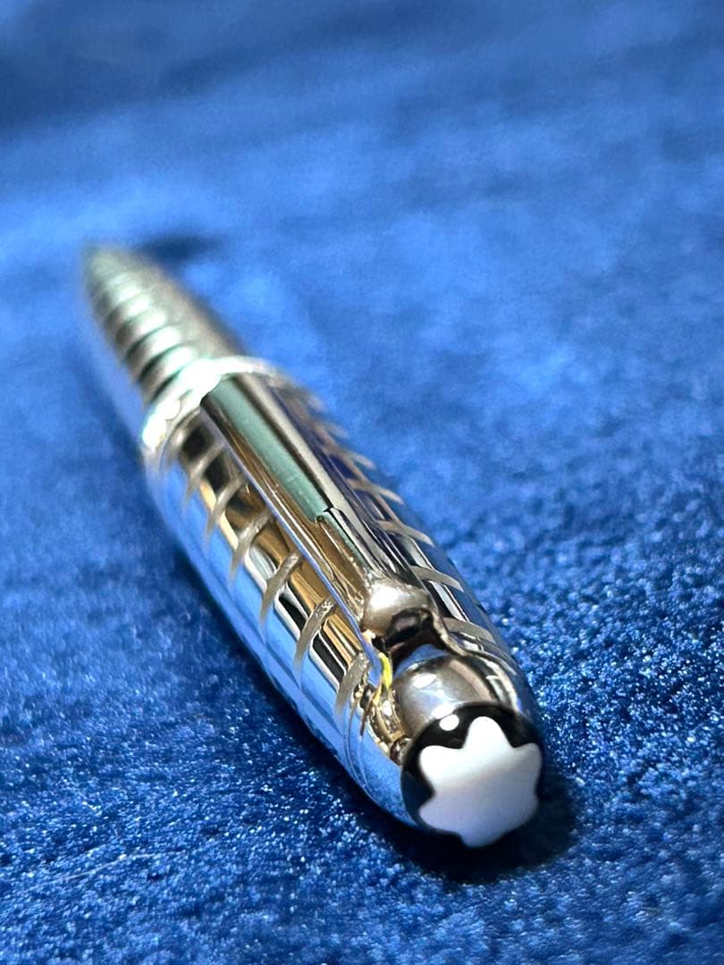 モンブラン ボールペン 164 ソリテール プラチナプレート ファセット