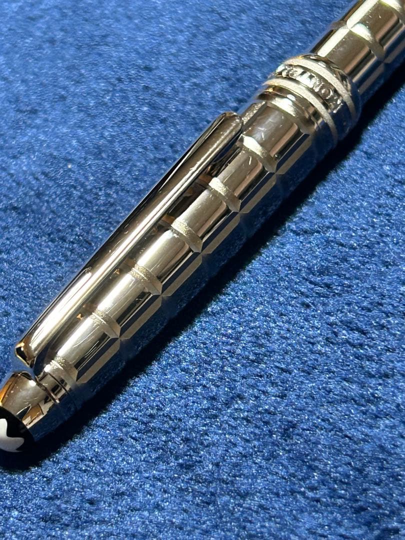 モンブラン ボールペン 164 ソリテール プラチナプレート ファセット