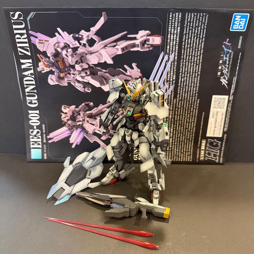 HG 1/144ガンダムジリウス 塗装済 完成品