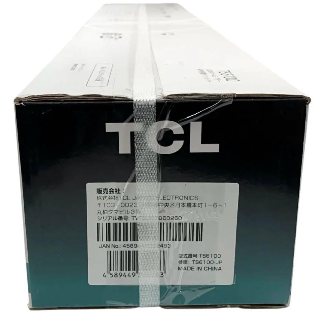 【新品】 TCL 2.0ch サウンドバー TS6100 ブラック スピーカー