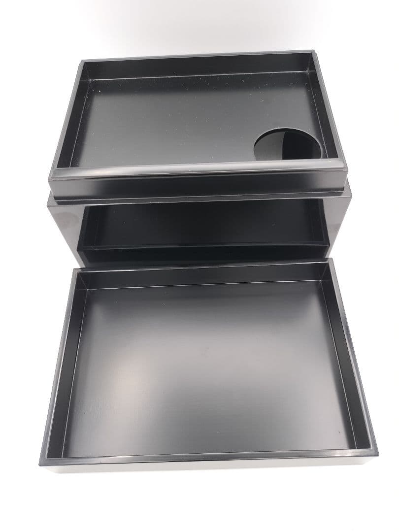 b732 茶箱 青蝋色 木箱 茶道具 古物