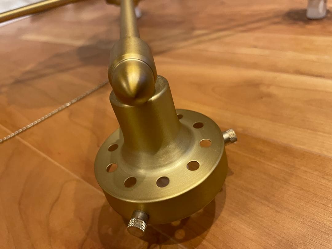 unico　MOON CROSS LAMP 4灯シーリングライト ゴールド