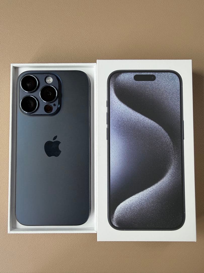 【バッテリー容量91%】iPhone 15 Pro 256GB ブルーチタニウム