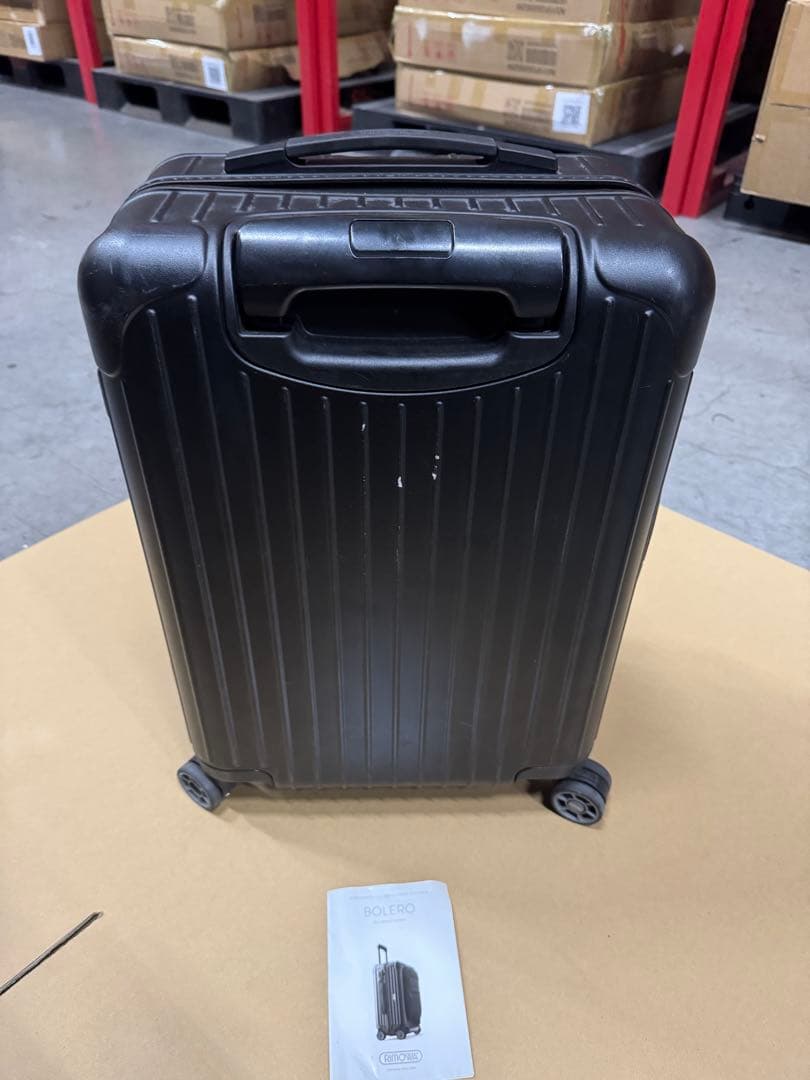 リモワ ボレロ 37L 機内持ち込み 4輪 TSAロック 黒 ジャンク