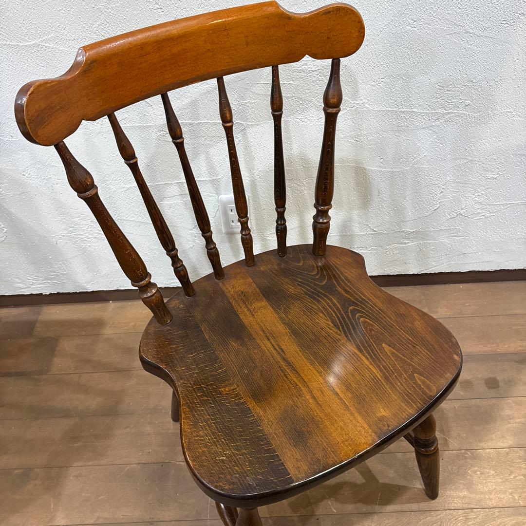 飛騨産業 キツツキ ウインザーチェア ヴィンテージA