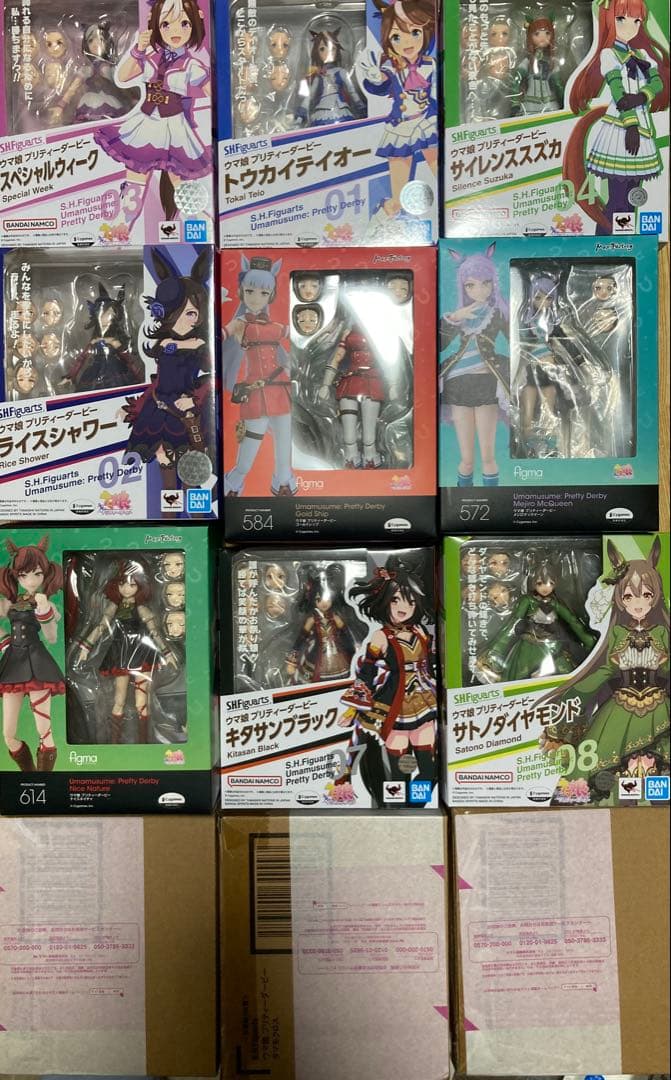 ウマ娘　S.H.Figuarts figma 12体セット