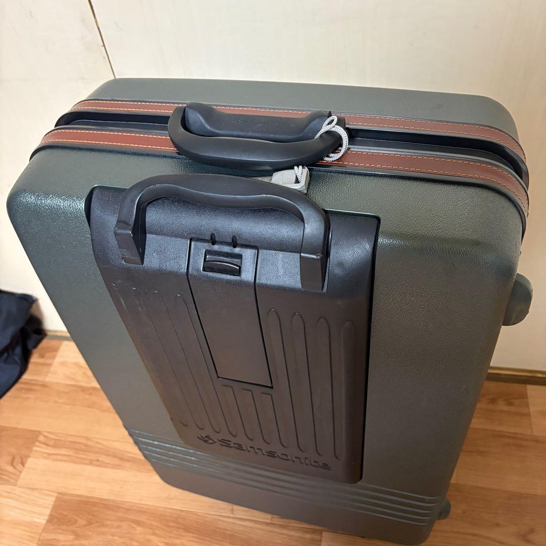 Samsonite オービター・カレント鍵2本 キャリーケース グリーン