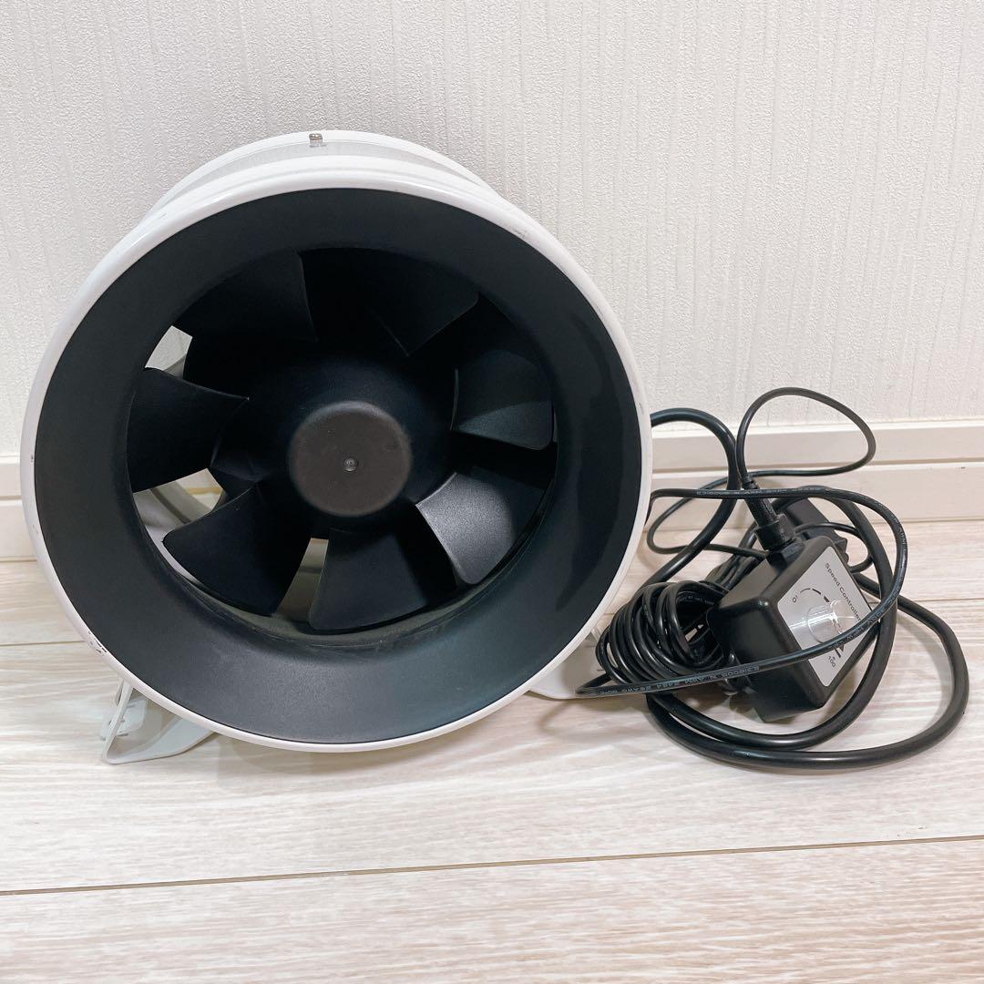 Hon&Guan ダクトファン200mm 無段階調整スイッチ付HI-200PE①