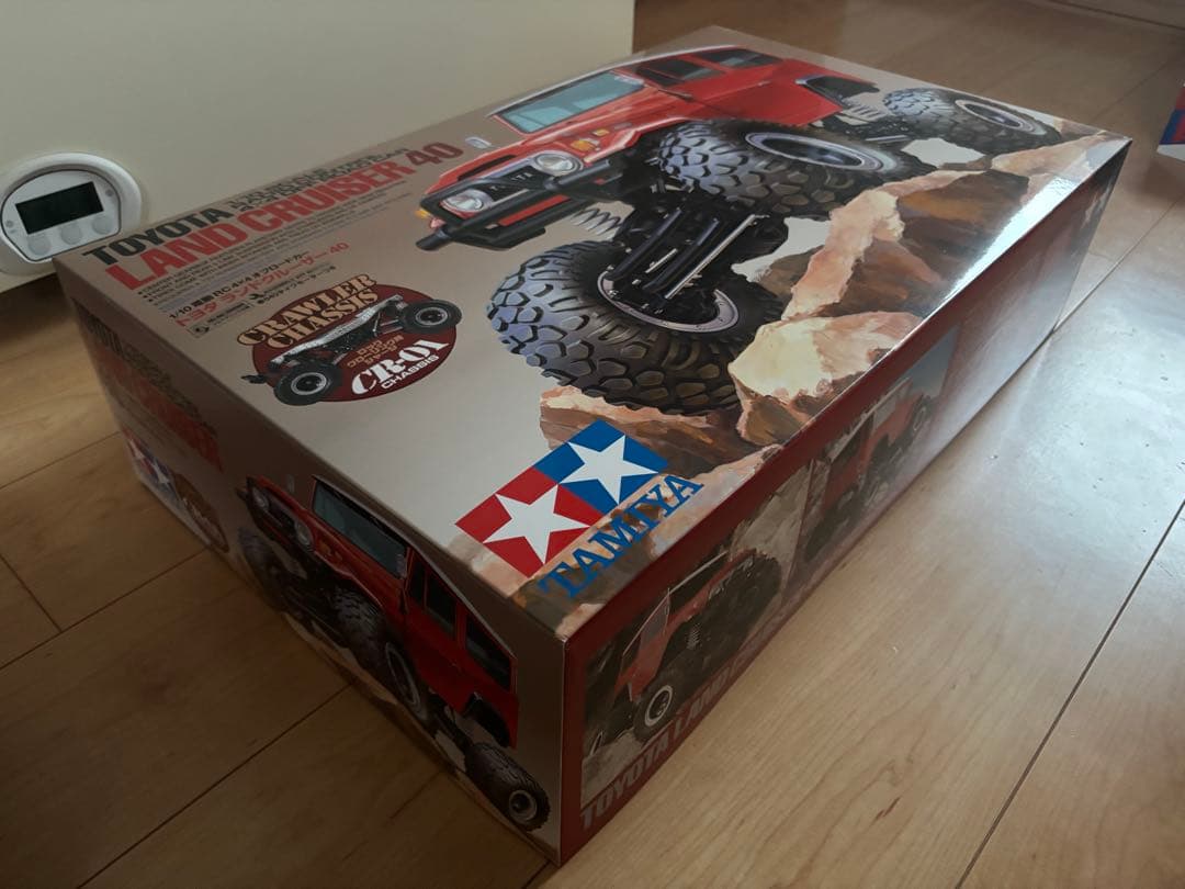 【新品未開封！フルベア仕様！】タミヤ CR-01 トヨタ ランドクルーザー40！