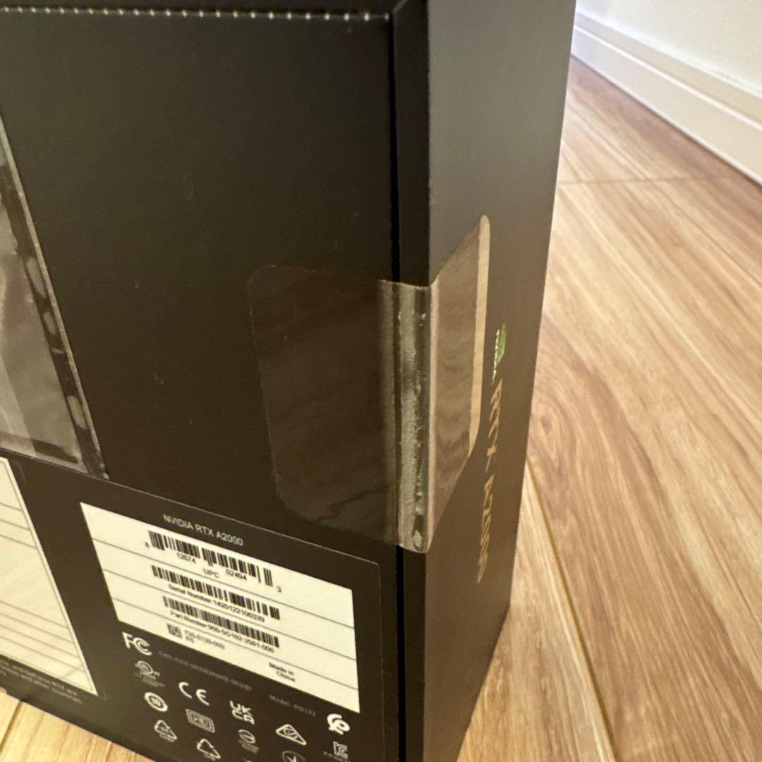 【新品・未開封】NVIDIA RTX A2000 6GB