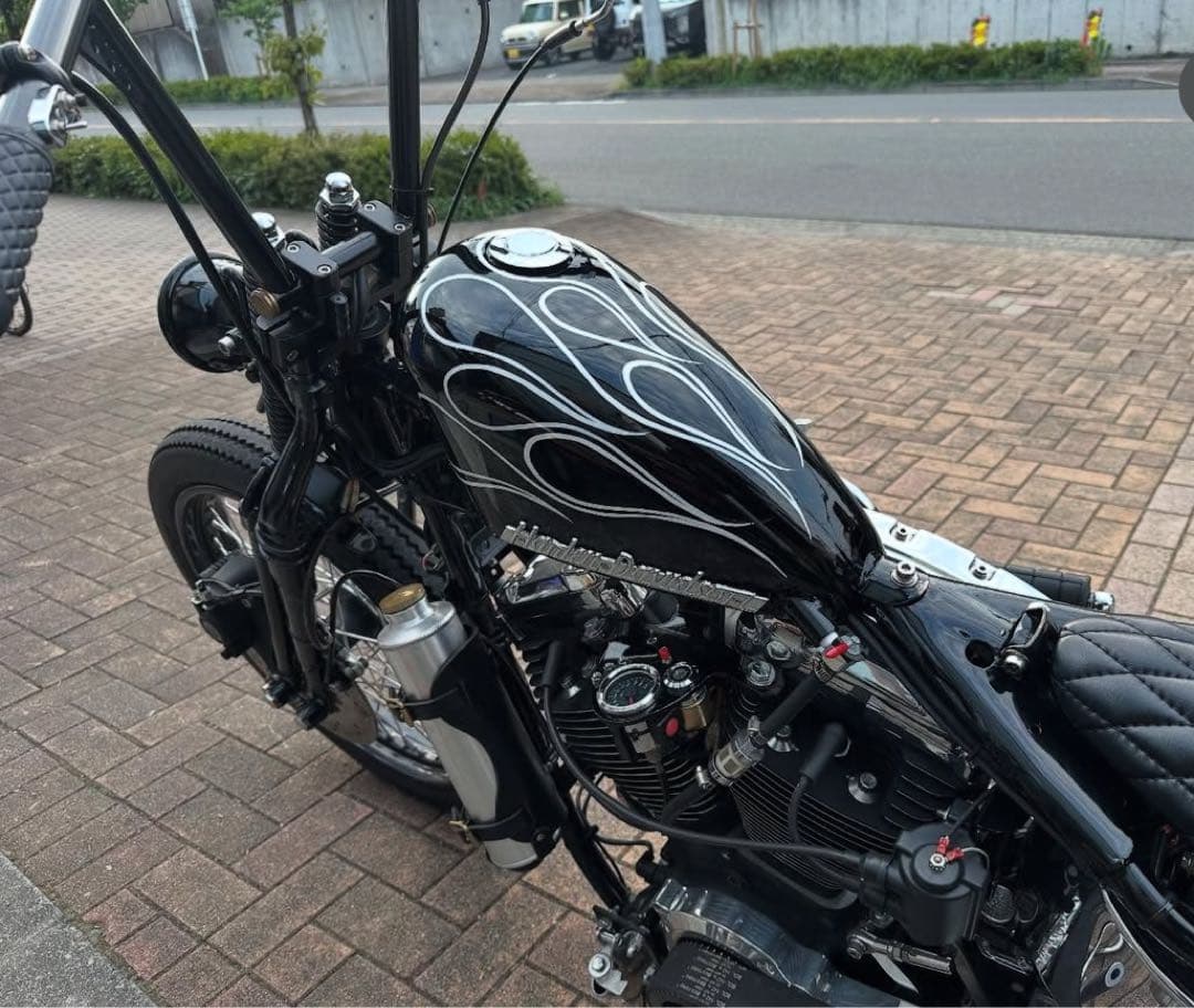 ハ－レ－エンブレム１９５２年～５４年　K-MODEL　ガソリンタンク　エンブレム