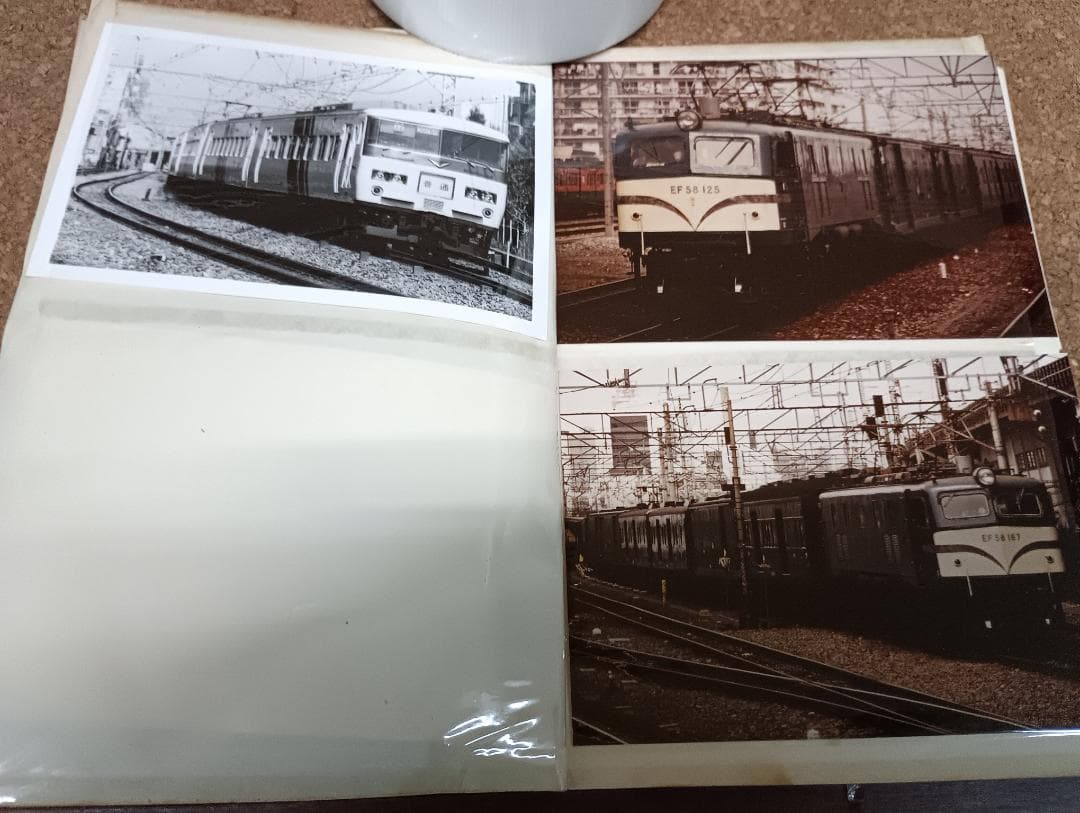 ４００６）鉄道写真　約１００枚　昭和５６年～５７年　電気機関車　特急電車など