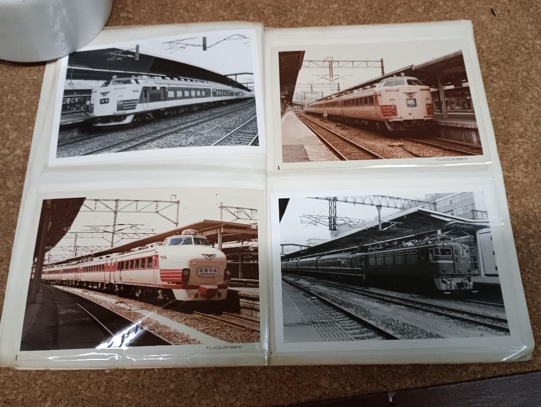 ４００６）鉄道写真　約１００枚　昭和５６年～５７年　電気機関車　特急電車など