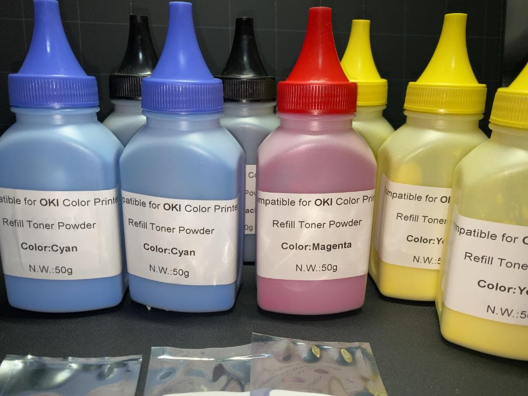 OKI カラープリンター用詰め替えインクセット