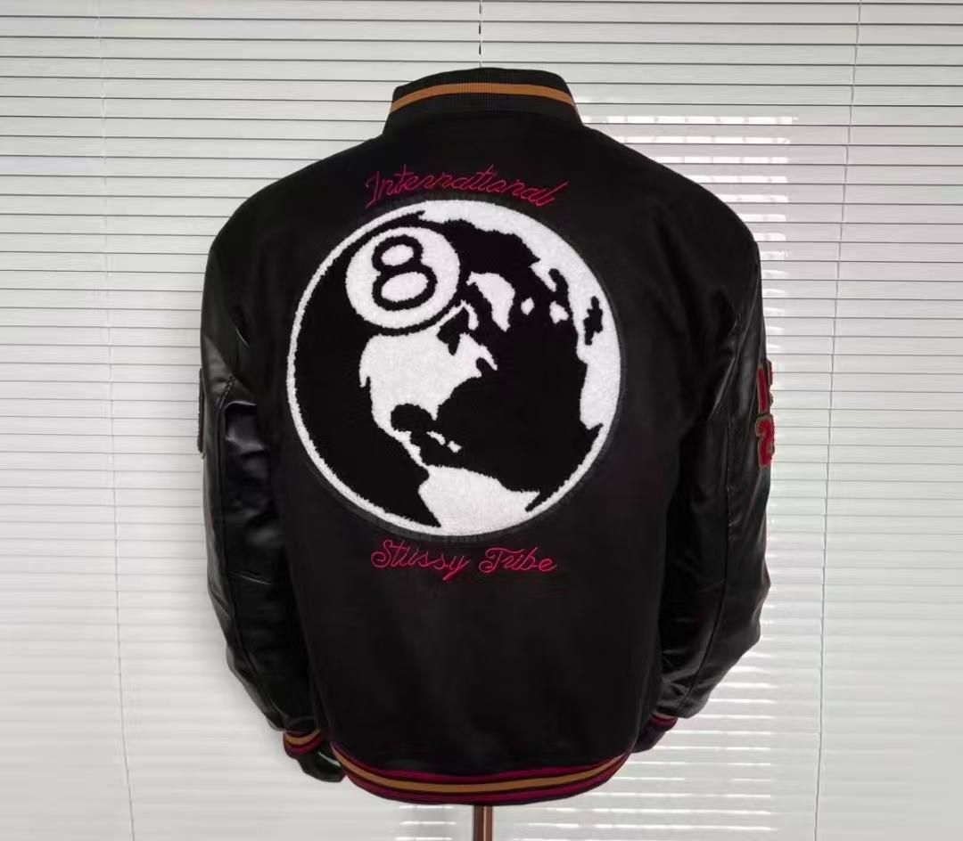 Stussy スタジャン ブラック