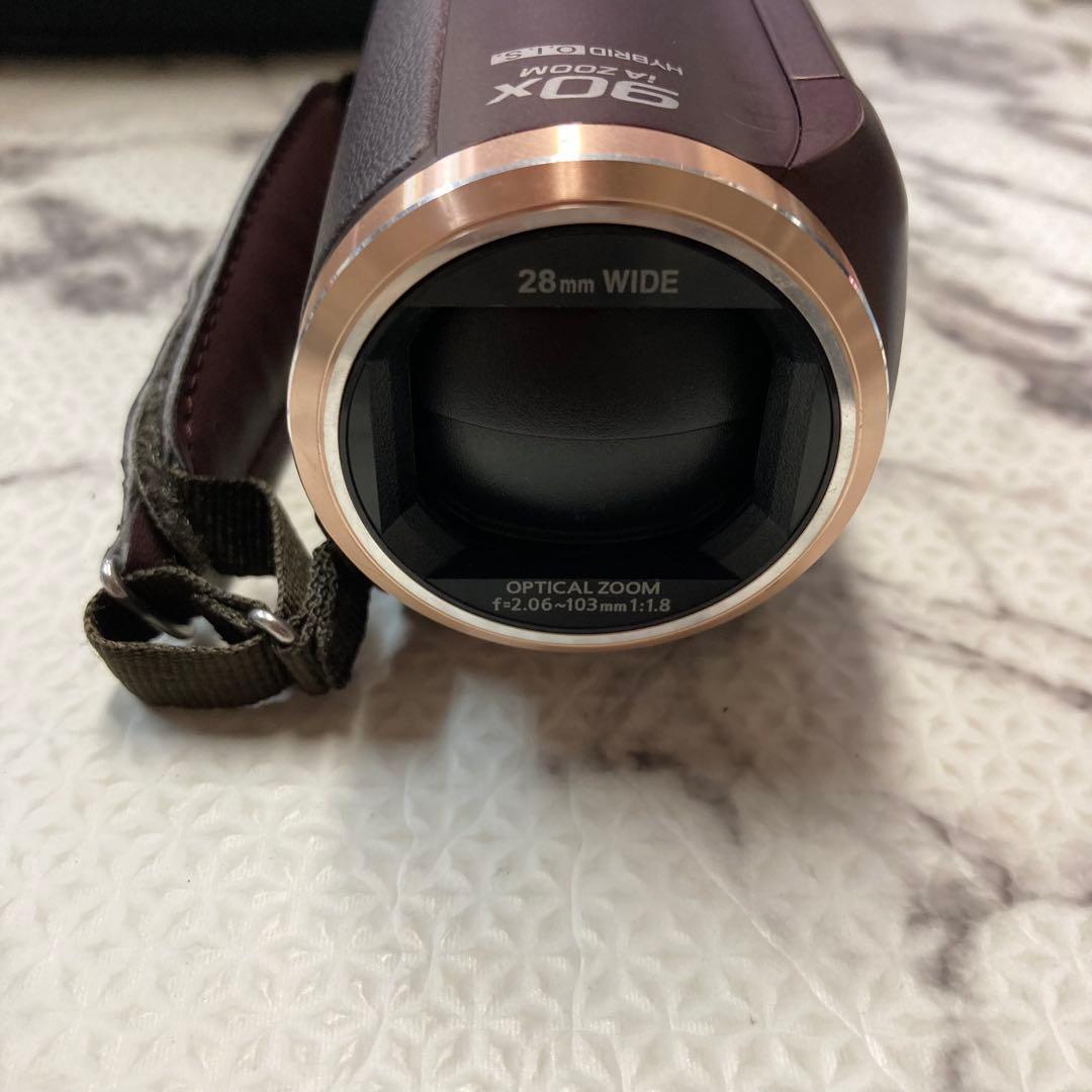 Panasonic HC-V520M ビデオカメラ ケース付【43b99322】