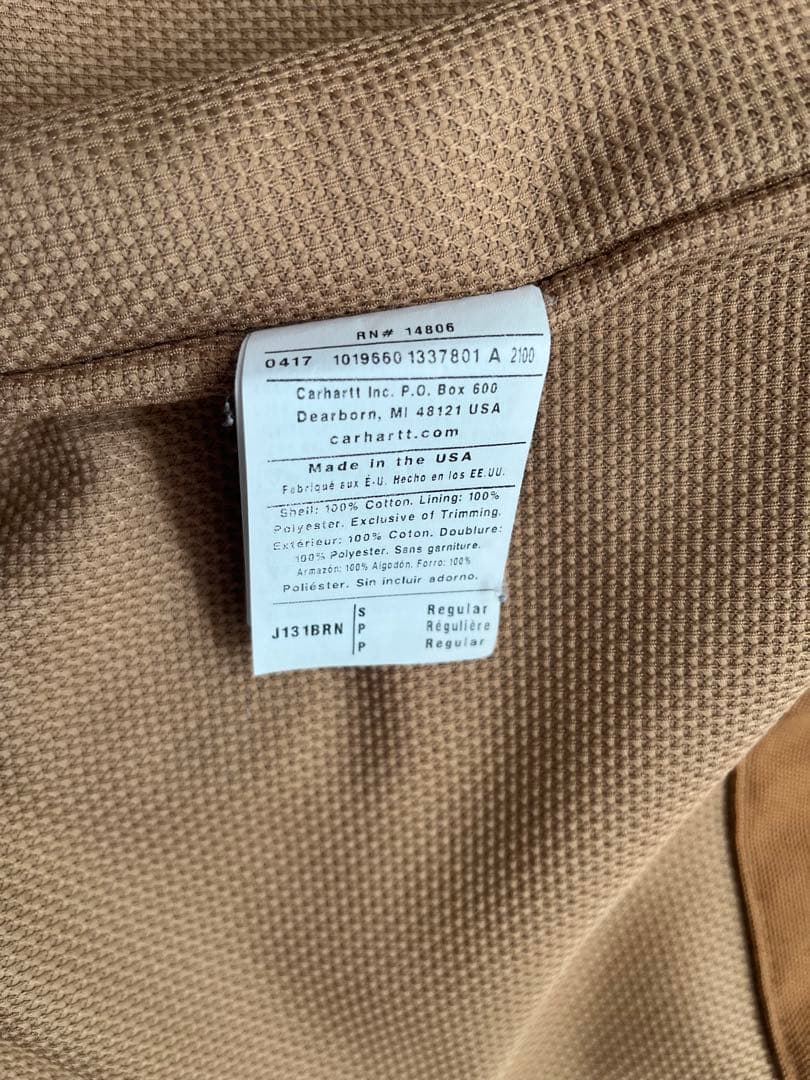 Carhartt カーハート USA製 アクティブジャケット